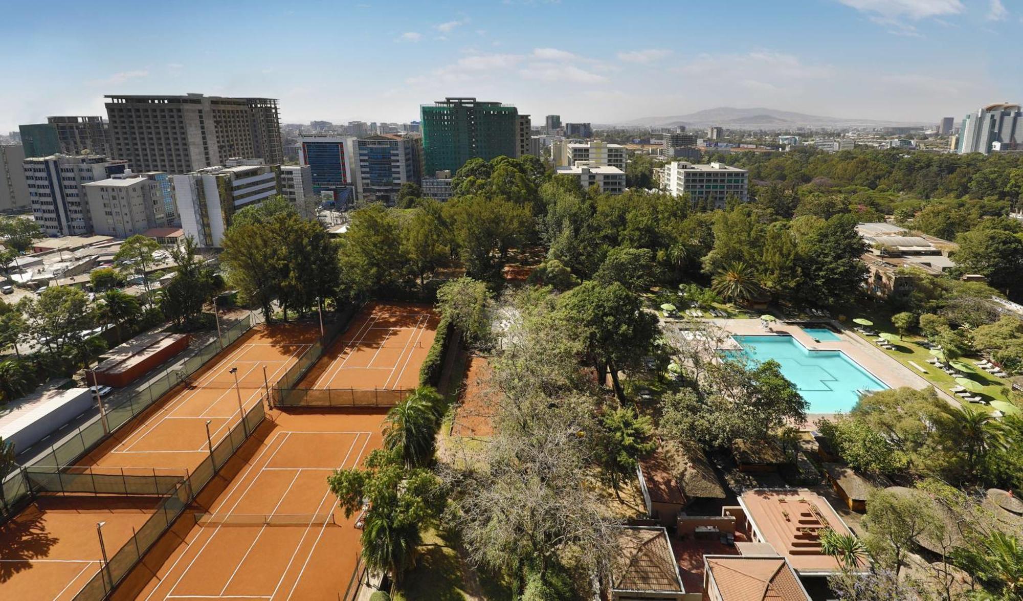 Hilton Addis Ababa Hotel Exterior foto